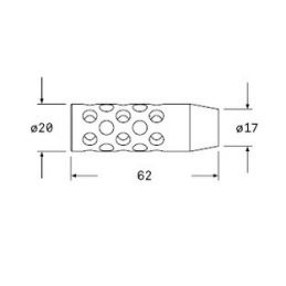 FRENO DI BOCCA - Muzzle Brakes RRM02
