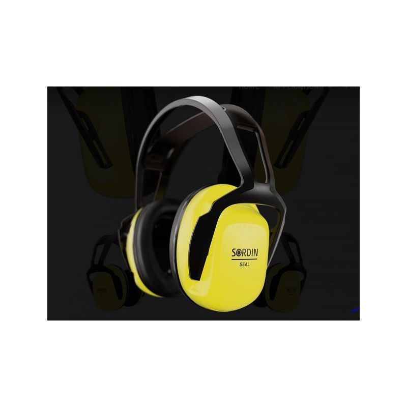 Sordin Seal Headband Yellow Hi-Wiz TPE foam Sordin Seal Headband Yellow Hi-Wiz TPE foam