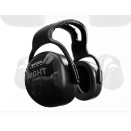 Sordin LEFT/RIGHT HIGH Headband Black PVC