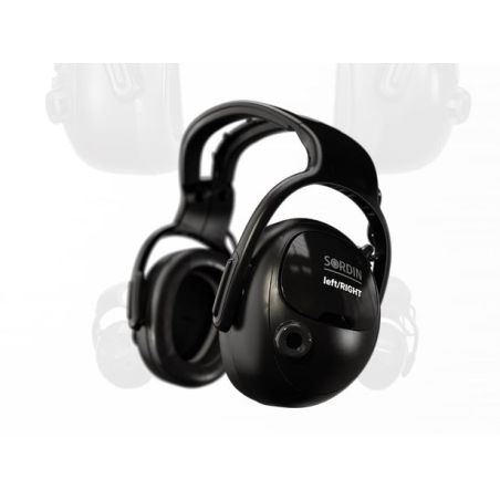 Sordin LEFT/RIGHT CO PRO MED Headband Black PVC