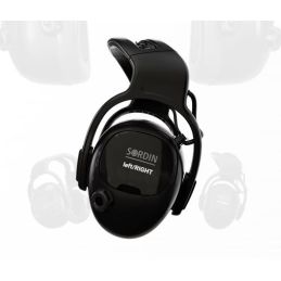 Sordin LEFT/RIGHT CO PRO MED Headband Black PVC