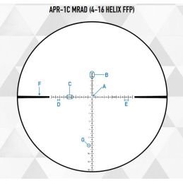 Helix 6-24x50 FFP Mrad APR-1C FOV