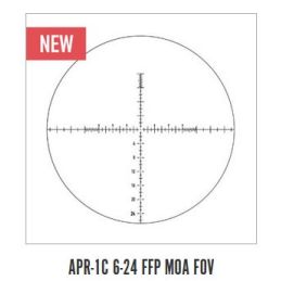 Helix  6.24x50 FFP Moa APR-1C FOV