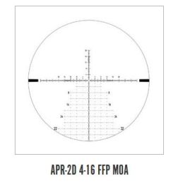 Helix 4-16×44 FFP Moa APR-2D