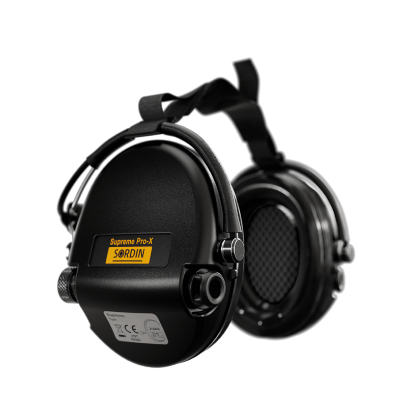 Supreme Pro-X BLACK Neckband Sordin Supreme Pro-X BLACK Neckband Sordin