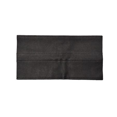 Headband Cover - Pelle nera