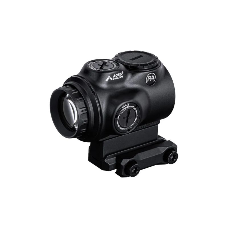 GLx 1x MicroPrism with Red Illuminated ACSS Cyclops Reticle GLx 1x MicroPrism with Red Illuminated ACSS Cyclops Reticle