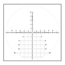 Helix 6.24x50 FFP APR 2D Mrad