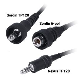 Sordin Supreme MIL CC slim Headband Black PVC