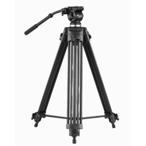 Weifeng Treppiede da 1,8 m con testa idraulica fluida