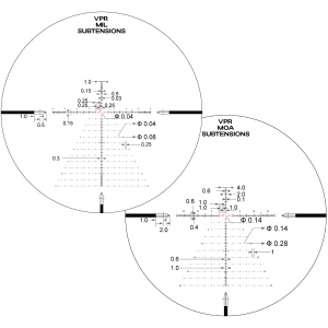 EP-5 5-25X56 FFP Illuminated VPR - Zero Stop - 34mm Tube